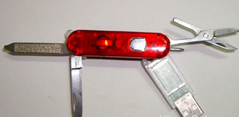 Swiss knife usb flash drive