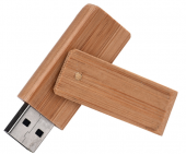 Wooden swivel usb flash drive 