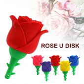 Rose usb flash drive