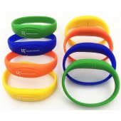 Silicone bracelet usb flash drive