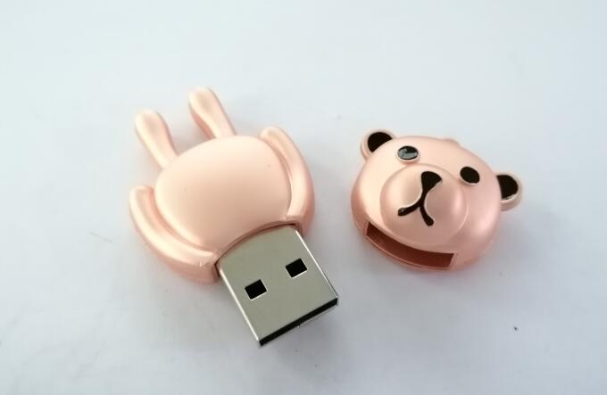 Metal usb flash drive.