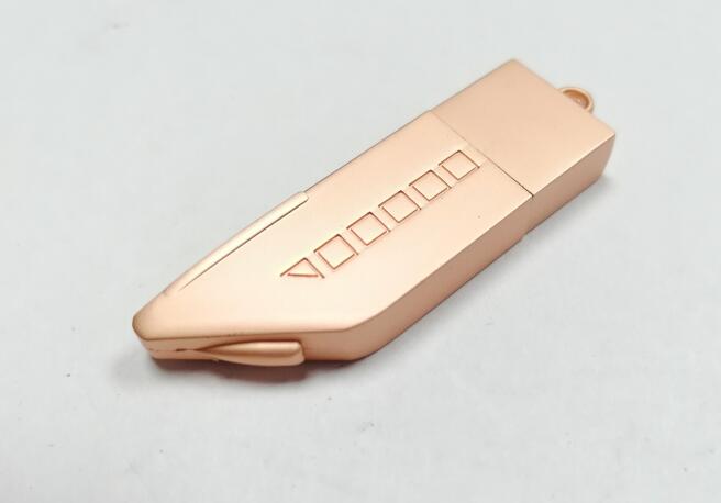 Metal usb flash drive.