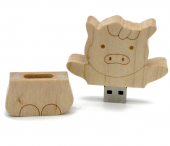 Wooden usb flash drive 